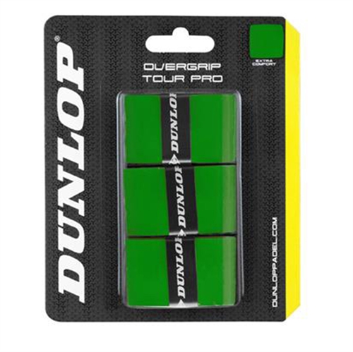 Dunlop Tour Pro Green Overgrip - 3 st. 